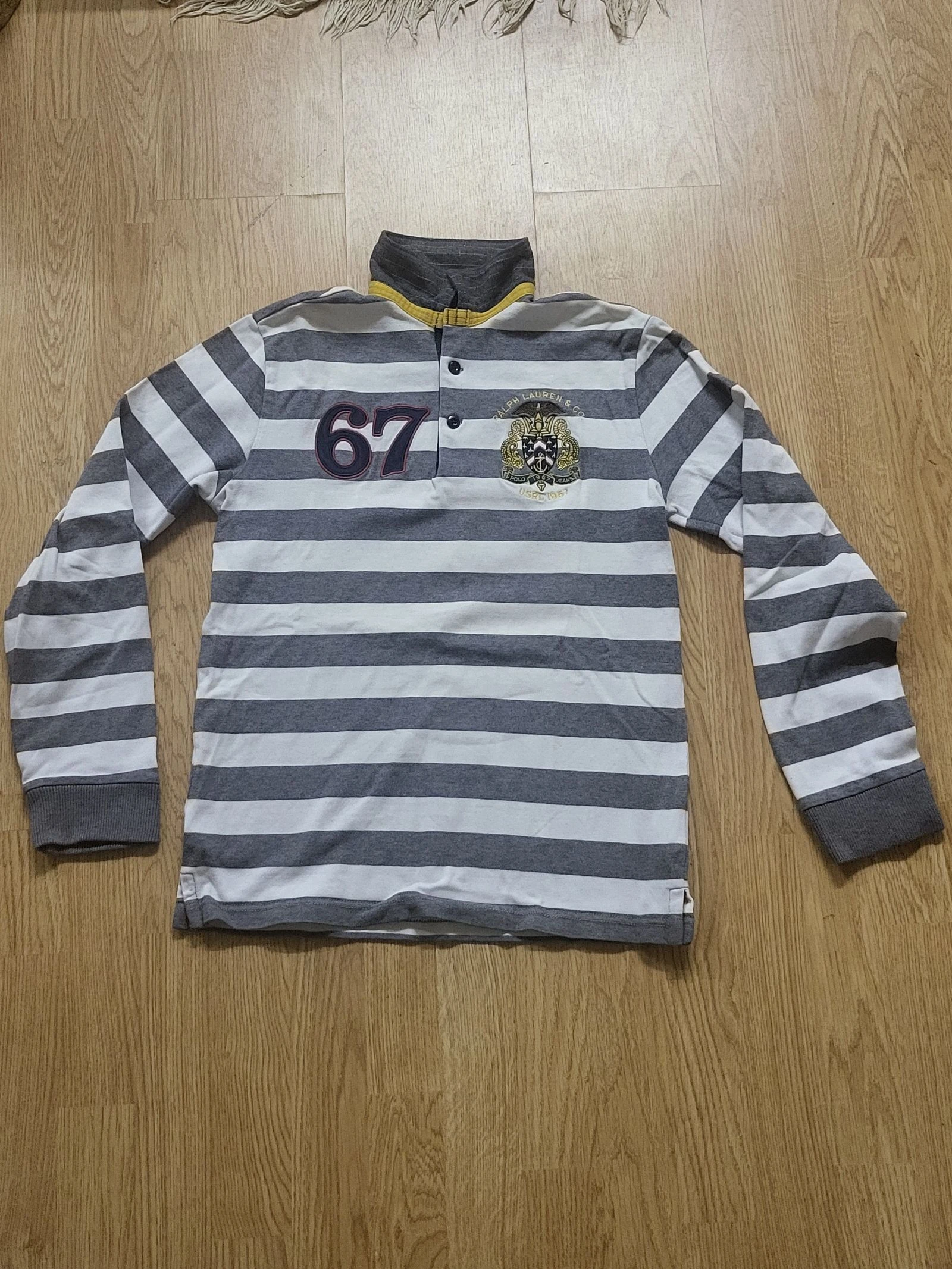 Polo manche longue ralph lauren 